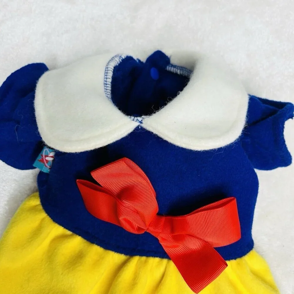 PetCircle Snow White Canine Dog Halloween Costume Size S Snap-Up